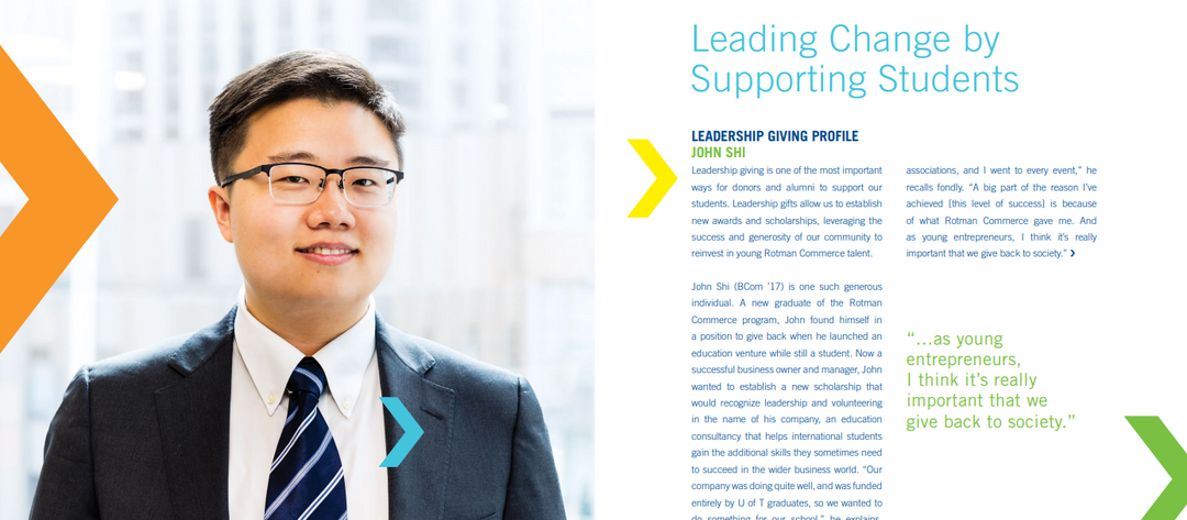 Ulion founder John was interviewed by the Rotman School of Business Impact
