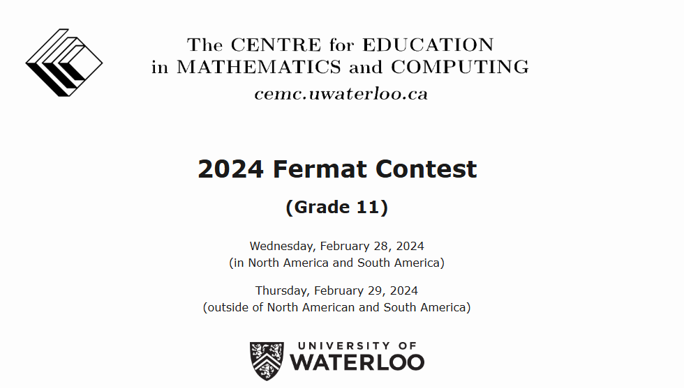 Fermat数学竞赛辅导
