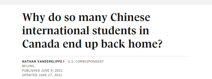 chinese student,canada,international student